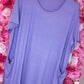 Jurk/Tuniek Cute Lilla Plus Size Maat 48 t/m 54