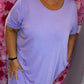 Jurk/Tuniek Cute Lilla Plus Size Maat 48 t/m 54