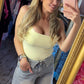 Jeans Bermuda Glam maar 34 tot 42