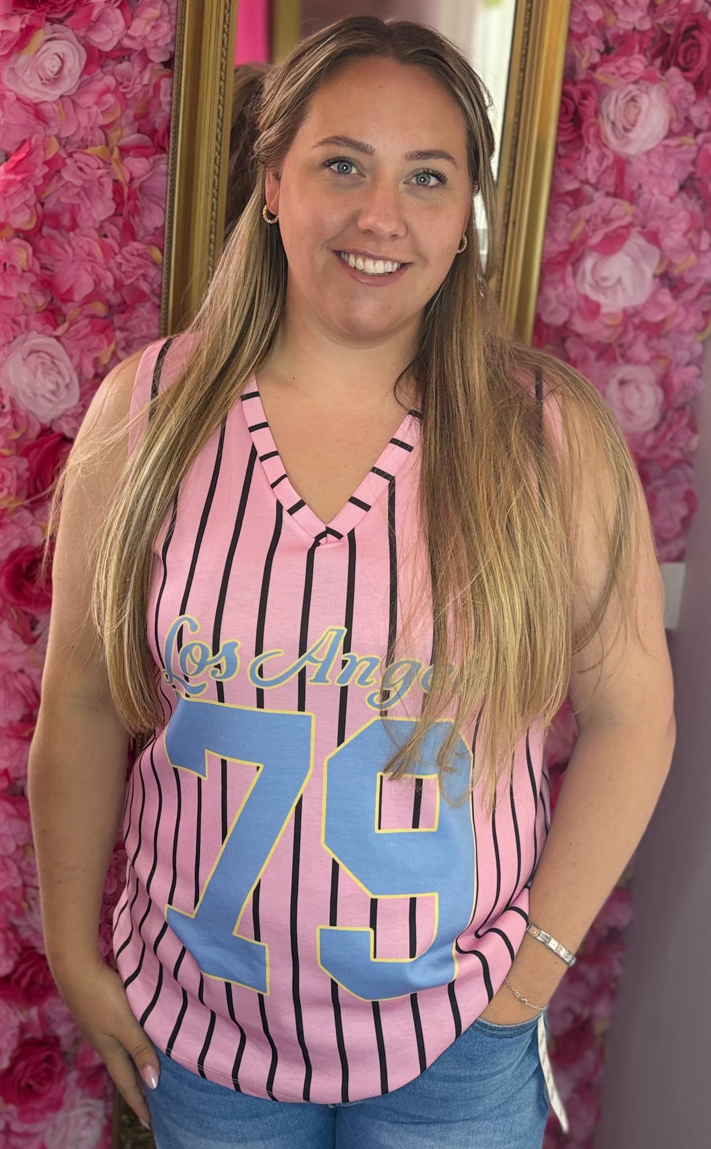 Top Los Angels Roze tot Maat 46-48