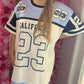 Lang T-shirt/Jurk Cali 23 Blauw Maat 48 t/m 54