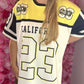 Lang T-shirt/Jurk Cali 23 Geel Maat 48 t/m 54