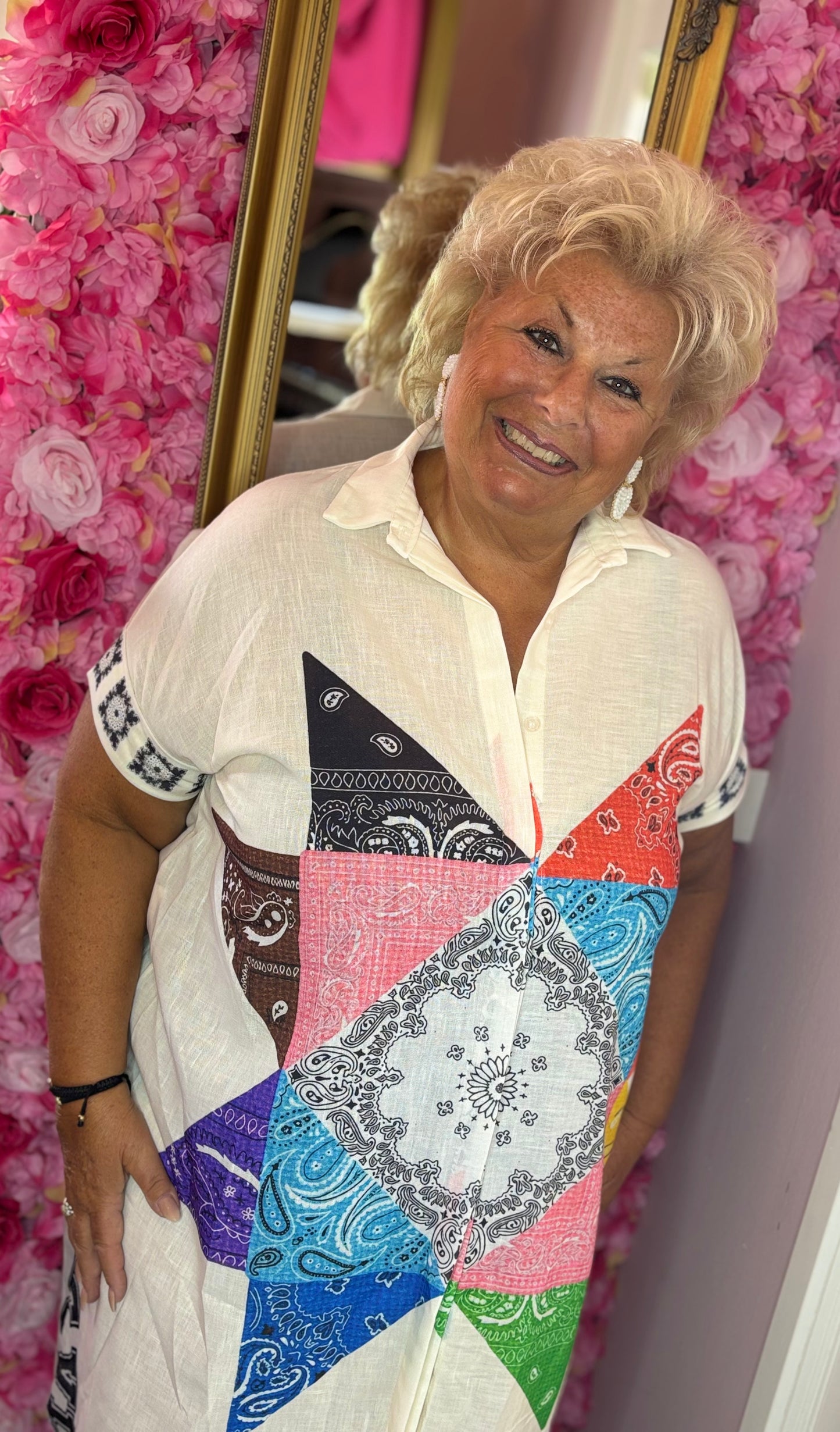 Jurk La Dolce Creme Plus Size Maat 48 t/m 54