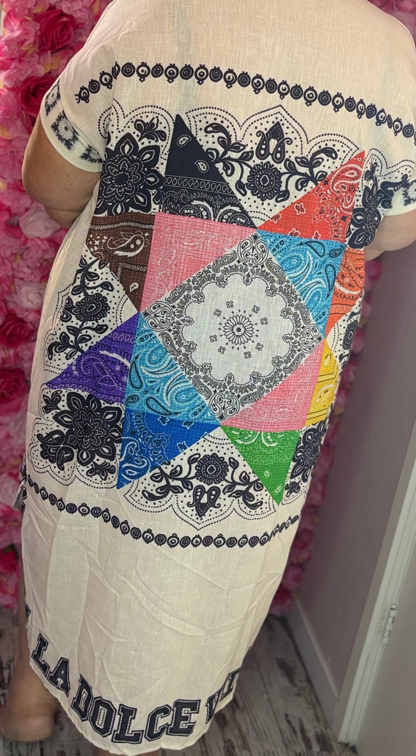Jurk La Dolce Creme Plus Size Maat 48 t/m 54