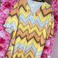 Blouse Special Geel Plus Size maat 48 t/m 54