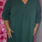Tuniek An Guc Groen Plus Size maat 46 t/m 54