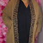 Tussen Jas Lolla Camel Plus Size Maat 50 t/m 58