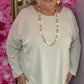 Tuniek Comfort Beige Plus Size maat 48-50 t/m 58