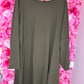 Tuniek Comfort Leger Groen Plus Size maat 48-50 t/m 58