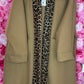 Tussen Jas Lolla Camel Plus Size Maat 50 t/m 58