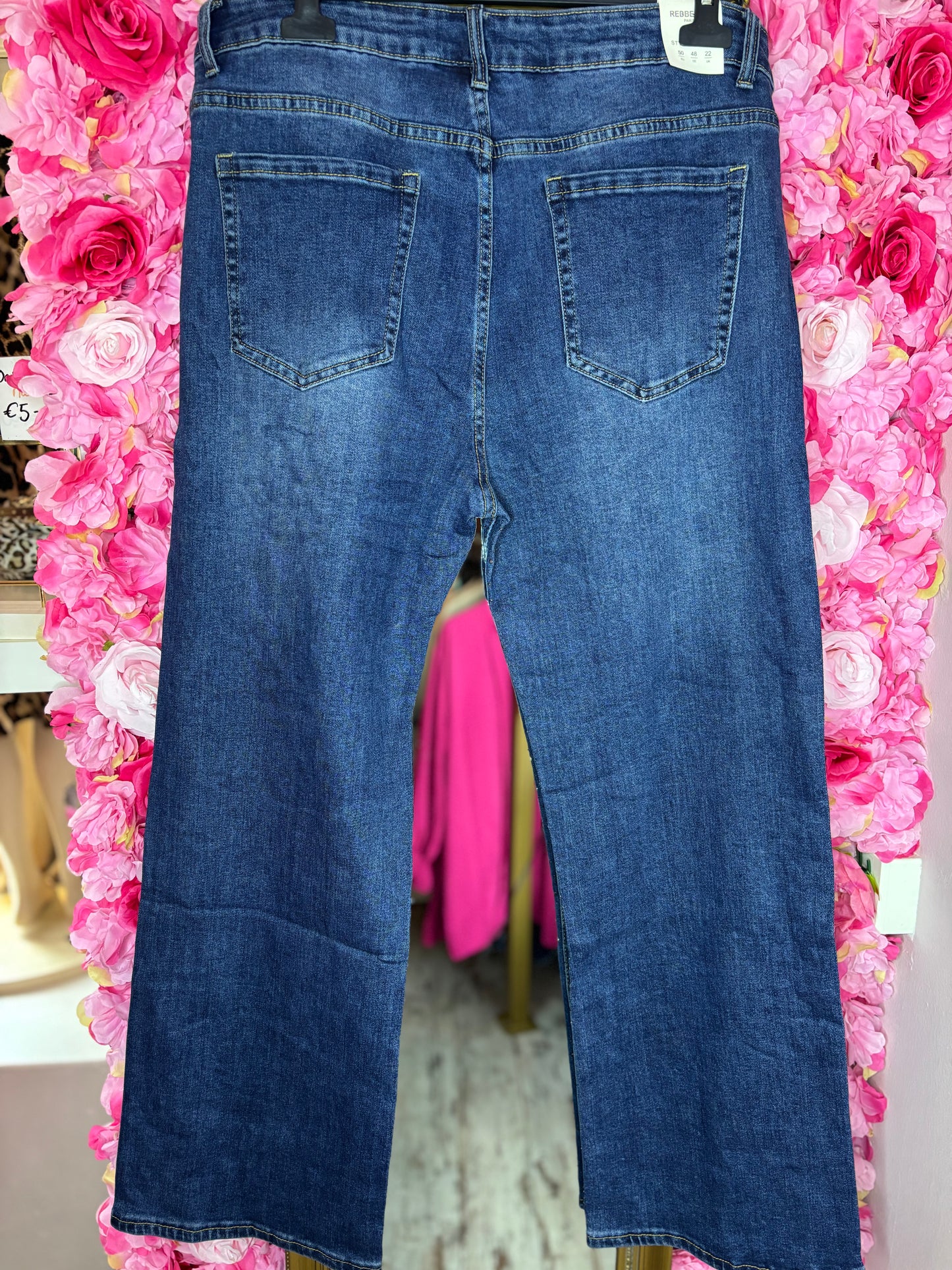 Jeans Strass Maat 44 t/m 52