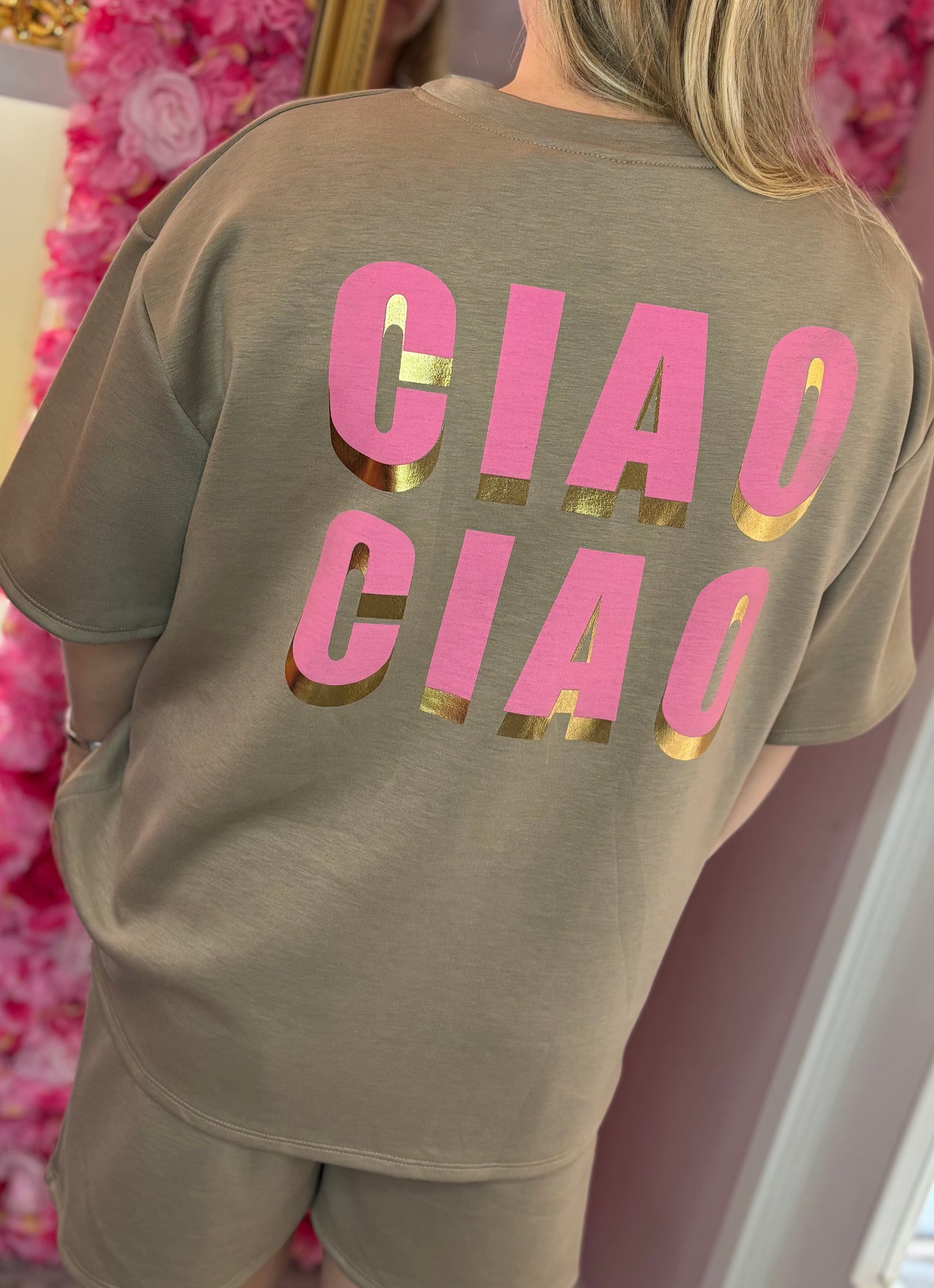 Set Ciao Taupe Plus Size maat 44 t/m maat 48-50