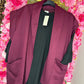 Gilet Daily Bordeaux Plus Size Maat 50 t/m 58
