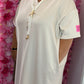 Lange Jurk Perfect Beige Maat 48 t/m 54-56