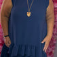 Set Marina Donker Blauw Plus Size maat 46 t/m 52