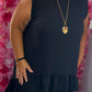 Set Marina Zwart Plus Size maat 46 t/m 52