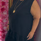Set Marina Zwart Plus Size maat 46 t/m 52