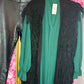 Mouwloos Vest Fluff Zwart Plus size Maat 44 t/m 52-54