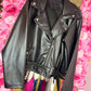 Jas Leather Look Zaar Plus Size tot Maat 48