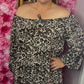 Tuniek Glamour Panter Plus Size maat 46 t/m 54