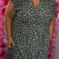 Lange Jurk The Vibe Leger GroenPlus Size Maat 46 t/m 52