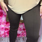 Legging Bruin Plus Size maat 42 t/m maat 50