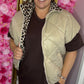 Bodywarmer Two Camel Plus Size Maat 42 t/m 48(dicht)