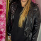 Jas Leather Look Zaar Plus Size tot Maat 48