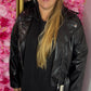 Jas Leather Look Zaar Plus Size tot Maat 48