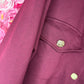 Blouse Comfy Bordeaux Plus Size maat 44 t/m 52 (dicht)