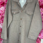 Blouse Comfy Beige/Taupe Plus Size maat 44 t/m 52 (dicht)