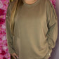 Comfy Set Button Camel Plus Size maat 44 t/m 52