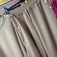 Comfy Set Button Camel Plus Size maat 44 t/m 52
