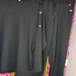 Comfy Set Button Zwart Plus Size maat 44 t/m 52