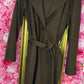 Trenchcoat met Capuchon Bruin Plus Size Maat 44 t/m 52 (dicht)