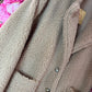 Teddy Jas Beige Plus Size Maat 44 t/m 52 (dicht)