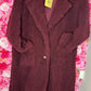 Teddy Jas Bordeaux Plus Size Maat 44 t/m 52 (dicht)