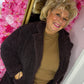 Teddy Jas Bruin Plus Size Maat 44 t/m 52 (dicht)