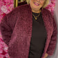 Comfy Set Button Bruin Plus Size maat 44 t/m 52