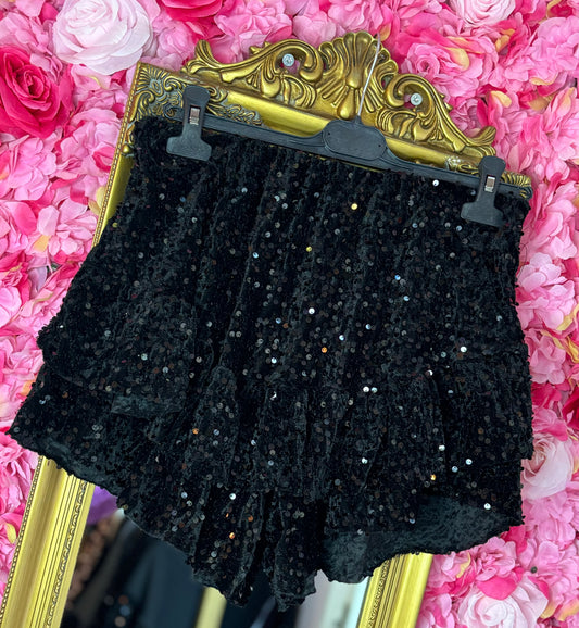 Skort Lilly Zwart t/m maat 46