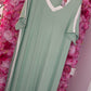 *LUCKY LOOK* Lange Sporty Matcha Plus Size Maat 50 t/m 58