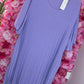 *LUCKY LOOK* Lange Jurk Chantie Lilla Plus Size Maat 48 t/m 52-54