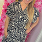 Jurk Animal Zebra tot Maat 46