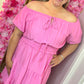 Jurk Jessy Roze tot Maat 48