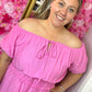 Jurk Jessy Roze tot Maat 48
