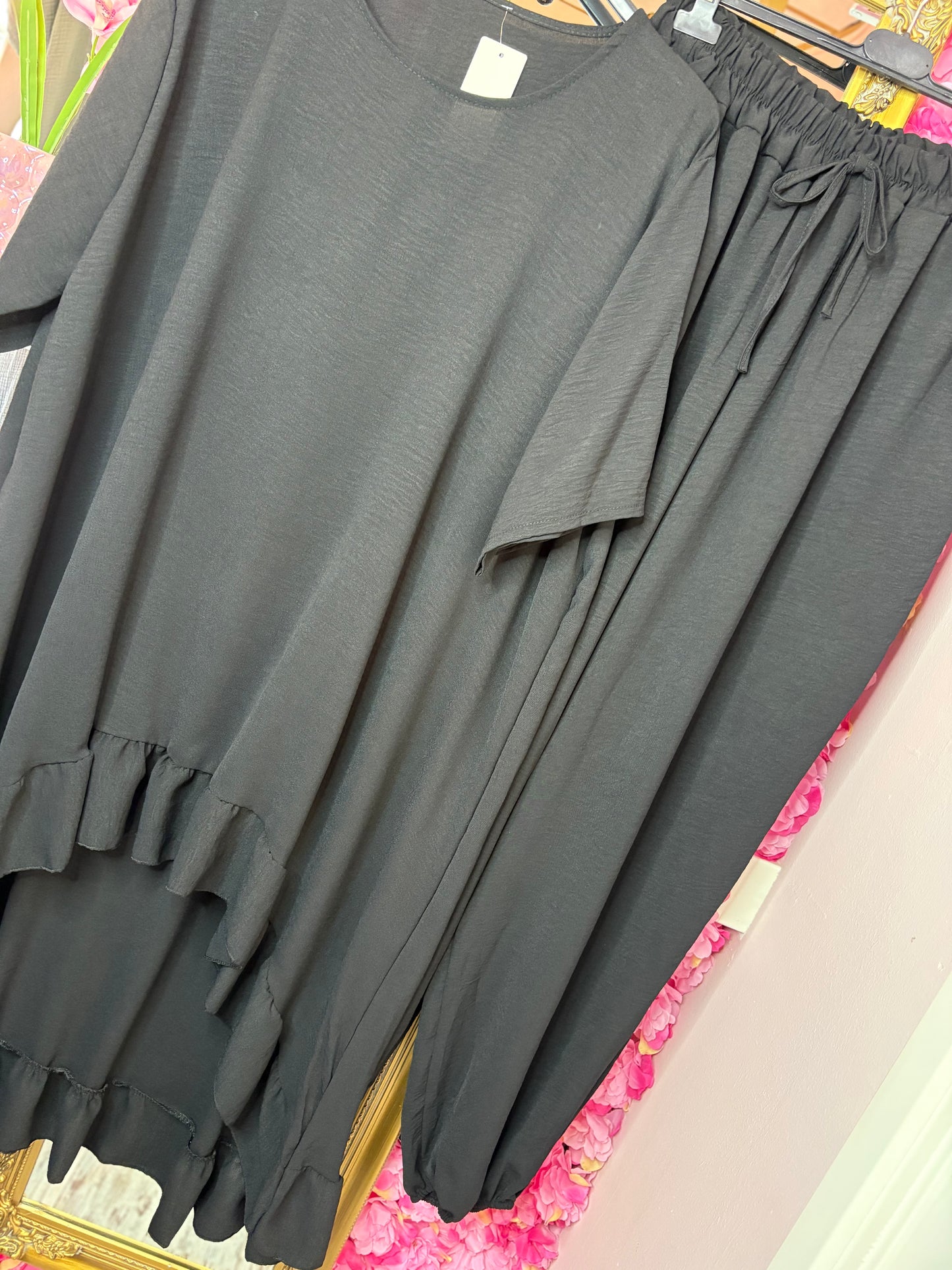 Set Viral Zwart Plus Size maat 48 t/m 54