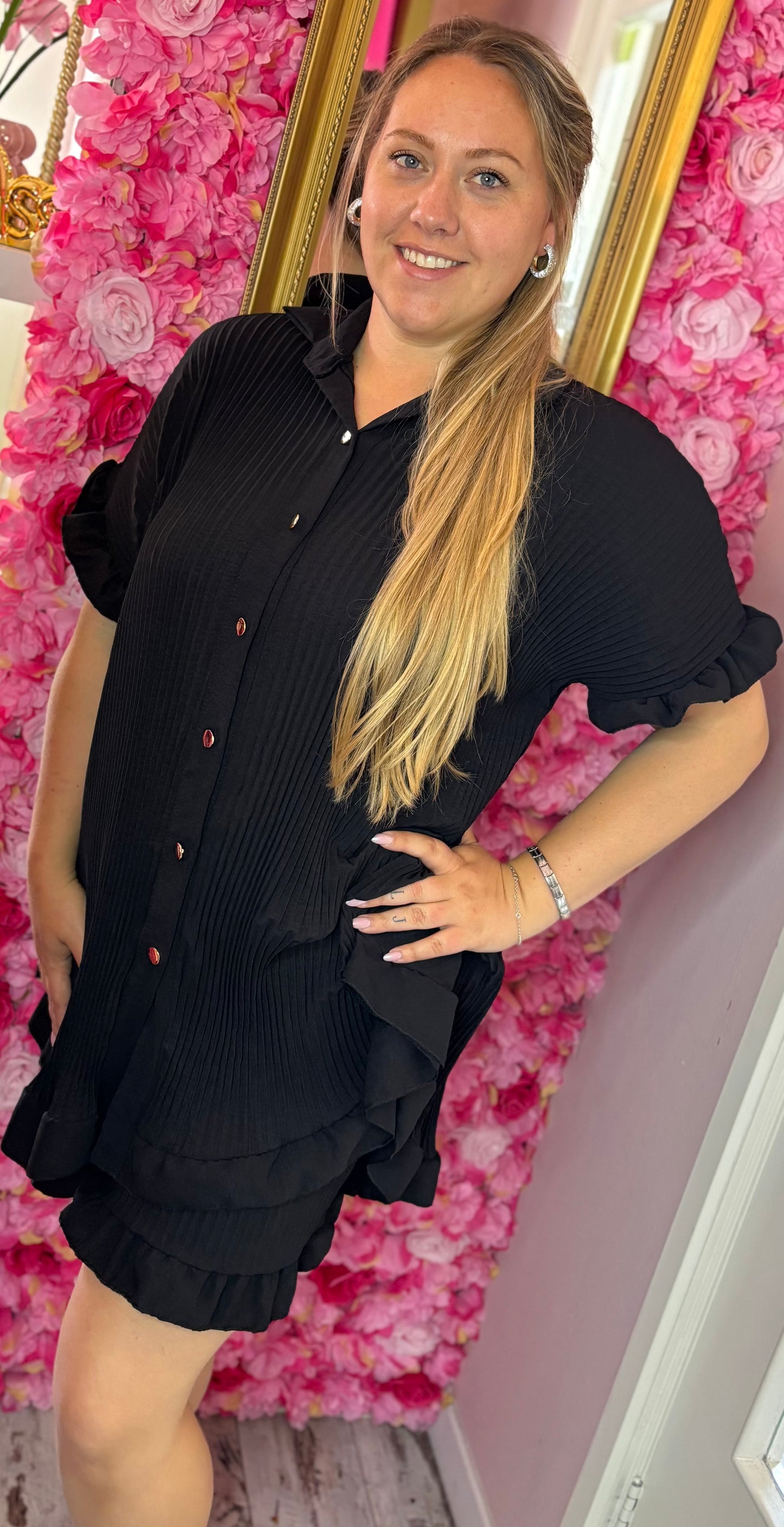 Set Cuty Zwart Plus Size Maat 46 t/m 52