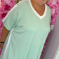 *LUCKY LOOK* Lange Sporty Matcha Plus Size Maat 50 t/m 58