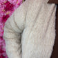 Vest Moos Lang Beige Plus Size Maat 44 t/m 52