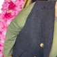 Gilet Boucle Zwart Plus Size Maat 46 t/m 56